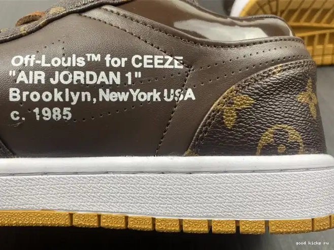 Cheap LOW OW AJ1 Air x Off-Louis 1 Jordan 0412